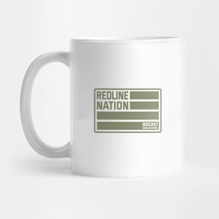 Redline Nation - Staff Car U.S. Army (Army Green) Mug